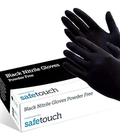 Black Nitrile Gloves