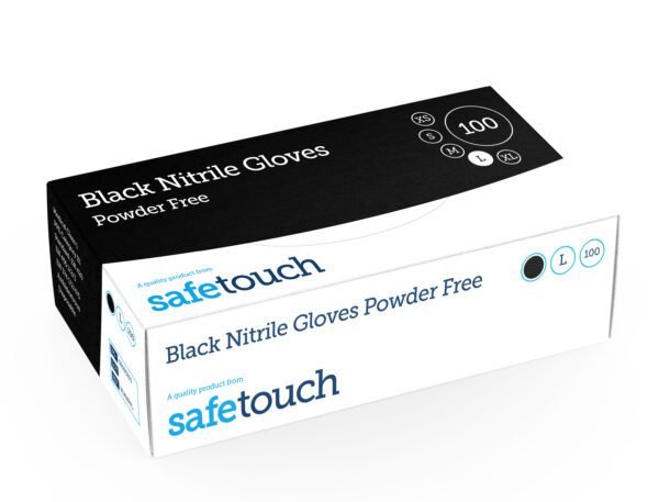 Black Nitrile Gloves